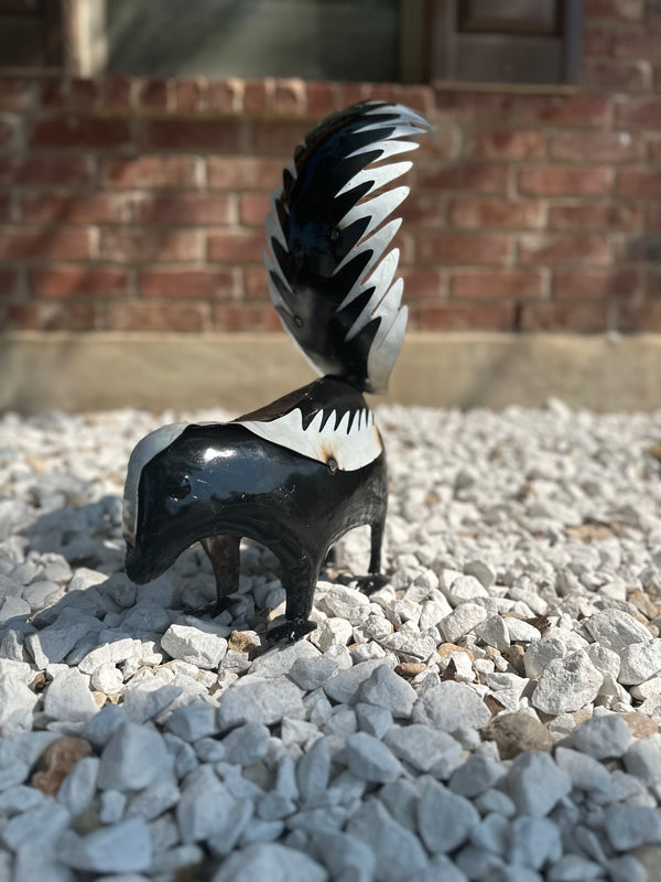 Handmade Metal Skunk